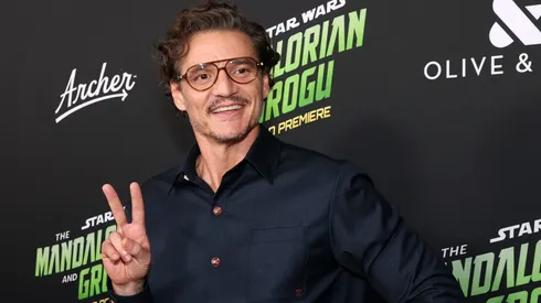 Pedro Pascal attends The Mandalorian and Grogu Los Angeles World Premiere.