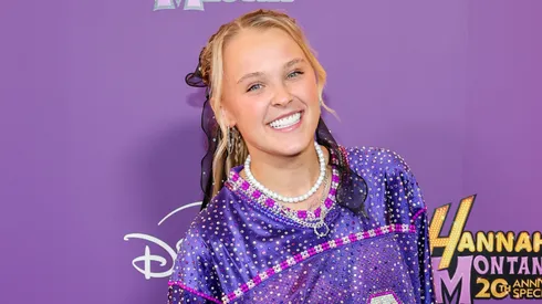 JoJo Siwa attends the World Premiere of Disney+'s "Hannah Montana 20th Anniversary Special"