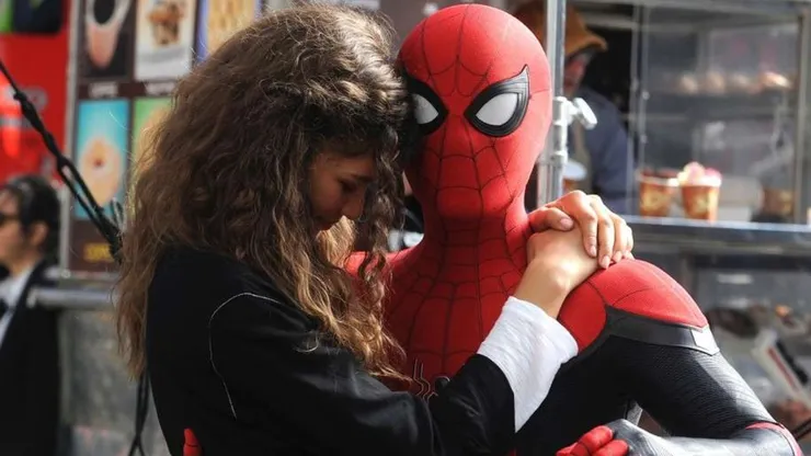 Zendaya and Tom Holland.
