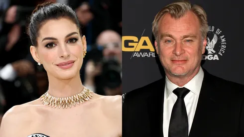 Anne Hathaway attends the 2026 Met Gala celebrating "Costume Art" and Christopher Nolan at the 77th Annual Directors Guild of America Awards