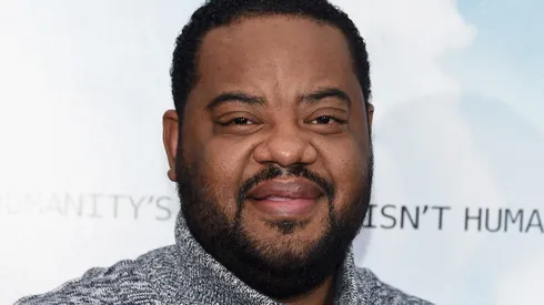 Grizz Chapman attends the "Chappie" New York Premiere at AMC Lincoln Square Theater.