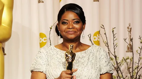 Actress Octavia Spencer, winner of the Best Supporting Actress Award for 'The Help,' poses in the press room at the 84th Annual Academy Awards held at the Hollywood & Highland Center on February 26, 2012 in Hollywood, California.