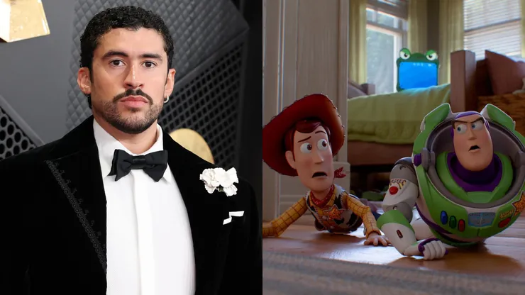 Bad Bunny attends the 68th GRAMMY Awards in 2026 / Toy Story 5