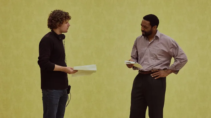 Chiwetel Ejiofor and Kane Parsons in Backrooms
