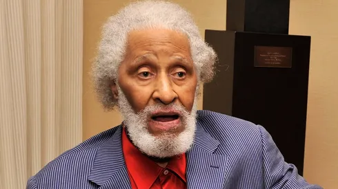 Jazz musician Sonny Rollins attends Juilliard's 108th Commencement Ceremony at Lincoln Center.