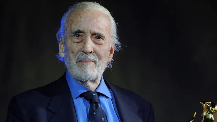 Sir Christopher Lee attends 66th Locarno Film Festival opening ceremony on August 7, 2013 in Locarno, Switzerland.