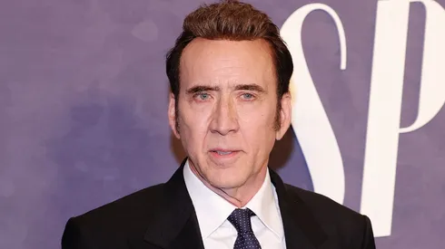 Nicolas Cage attends Prime Video's "Spider-Noir" world premiere at Regal Times Square.