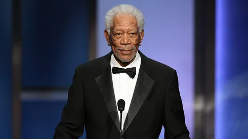 Morgan Freeman speaks onstage during the 47th AFI Life Achievement Award honoring Denzel Washington at Dolby Theatre on June 06, 2019 in Hollywood, California.