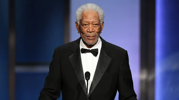 Morgan Freeman speaks onstage during the 47th AFI Life Achievement Award honoring Denzel Washington at Dolby Theatre on June 06, 2019 in Hollywood, California.