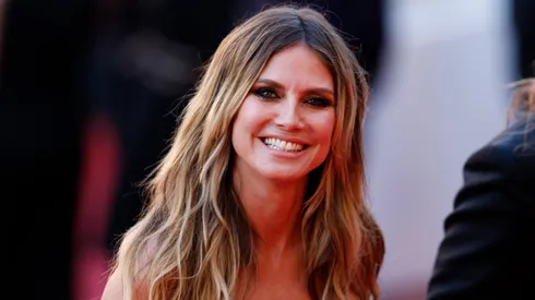 Heidi Klum attends the "La Bataille De Gaulle: L'Âge De Fer" (De Gaulle: Tilting Iron) screening during the 79th annual Cannes Film Festival