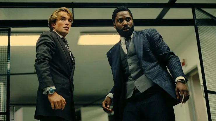 Robert Pattinson and John David Washington.