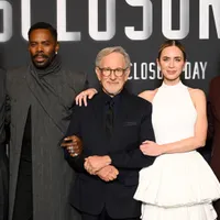 Steven Spielberg Touches Down in Paris for the Historic ‘Disclosure Day’ Premiere