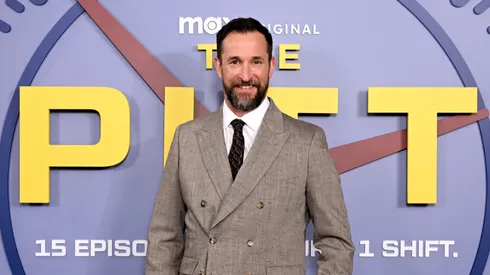 Noah Wyle attends the Special screening of The Pitt, at The launch Of HBO Max, at Ham Yard Hotel on March 24, 2026 in London, England.