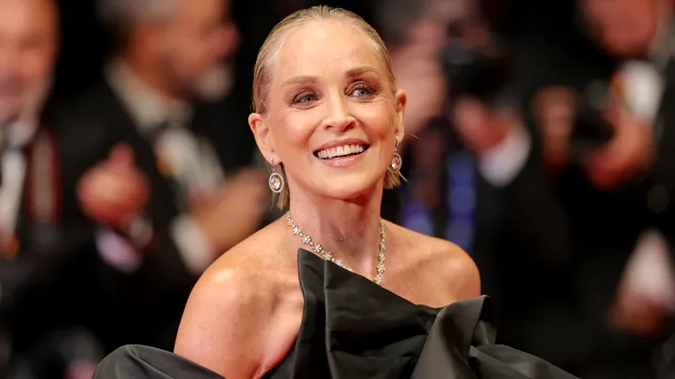 Sharon Stone attends the "Diamond" screening during the 79th annual Cannes Film Festival