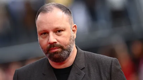 Director Yorgos Lanthimos attends the "Poor Things" Headline Gala premiere during the 67th BFI London Film Festival at The Royal Festival Hall.