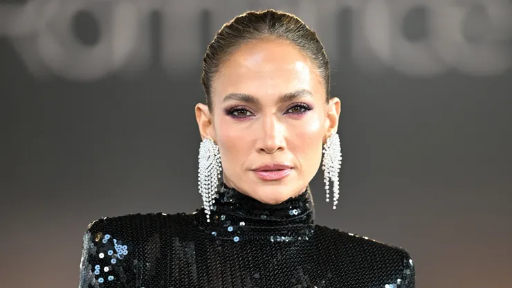 Jennifer Lopez attends the 'Office Romance' Netflix UK Premiere at BFI Southbank.