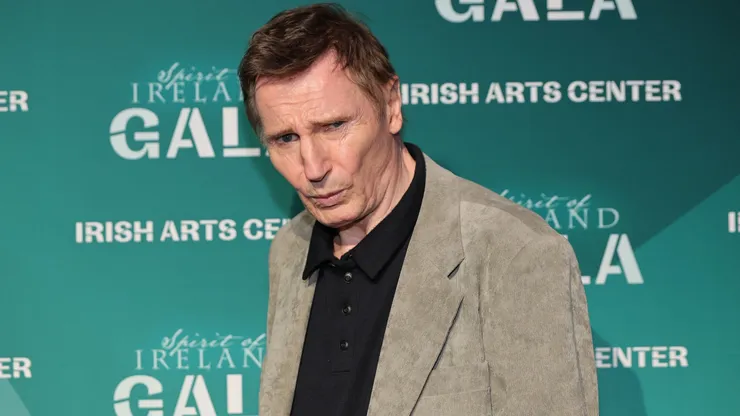 Liam Neeson attends the 26th Annual Spirit of Ireland Gala at Pier 60 on November 07, 2025 in New York City.