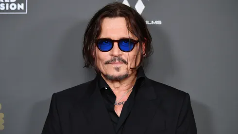 Johnny Depp attends the Premiere of "Modi: Three Days On The Wing Of Madness" at Writers Guild Theater on November 04, 2025 in Beverly Hills, California.