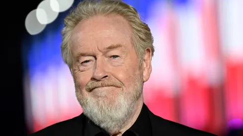 Ridley Scott attends the "Napoleon" UK Premiere at Odeon Luxe Leicester Square.