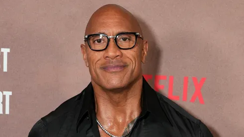 Dwayne Johnson attends Netflix Is A Joke Festival Presents: The Roast of Kevin Hart at The Kia Forum.