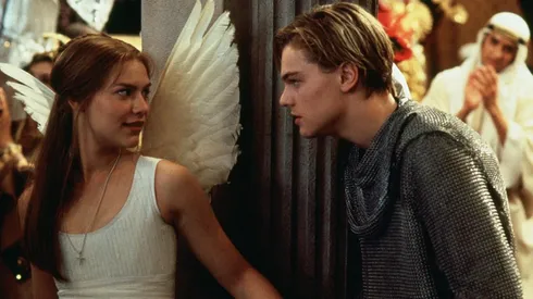 Claire Danes and Leonardo DiCaprio.