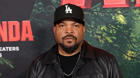 Ice Cube attends the Premiere of Columbia Pictures' "Anaconda" at The United Theater on Broadway on December 13, 2025 in Los Angeles, California.