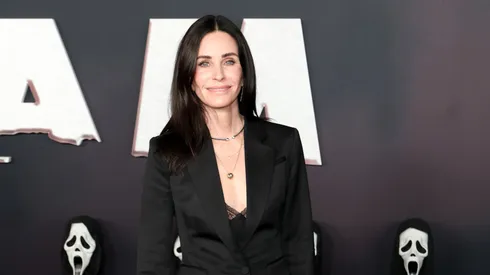 Courteney Cox attends the Los Angeles Premiere of Paramount Pictures "Scream 7" at Paramount Pictures Studios on February 25, 2026 in Hollywood, California.