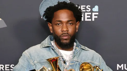 Kendrick Lamar, winner of the Record of the Year, Best Rap Performance, Best Rap Song, Best Music Video, and Song of the Year Awards for "Not Like Us" poses in the press room during the 67th Annual GRAMMY Awards at Crypto.com Arena on February 02, 2025 in Los Angeles, California.