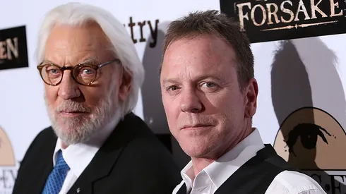 Donald Sutherland and Kiefer Sutherland.