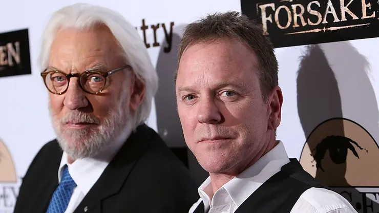 Donald Sutherland and Kiefer Sutherland.