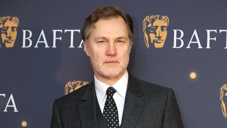 David Morrissey attends the BAFTA Film Gala at the The Savoy Hotel, ahead of the EE British Academy Film Awards this Sunday, on February 08, 2019 in London, England.