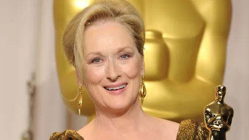 Actress Meryl Streep, winner of the Best Actress Award for 'The Iron Lady,' poses in the press room at the 84th Annual Academy Awards held at the Hollywood & Highland Center on February 26, 2012 in Hollywood, California.