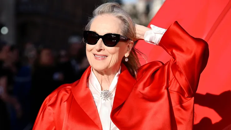 Meryl Streep attends "The Devil Wears Prada 2" European Premiere inside Leicester Square on April 22, 2026 in London, England.