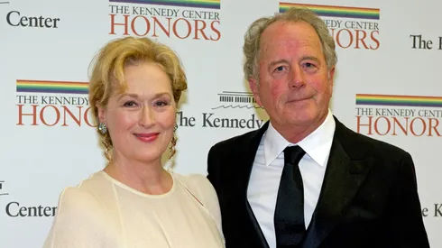 Meryl Streep and Don Gummer at the U.S. Department of State on December 1, 2012 in Washington, DC.