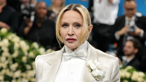 Madonna attends the 2025 Met Gala Celebrating "Superfine: Tailoring Black Style" at Metropolitan Museum of Art on May 05, 2025 in New York City.