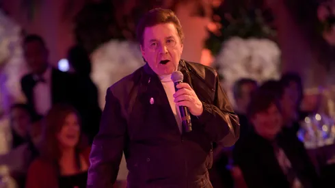 Singer Bobby Sherman performs during the Brigitte and Bobby Sherman Children's Foundation's 6th Annual Christmas Gala and Fundraiser at Montage Beverly Hills on December 19, 2015 in Beverly Hills, California.