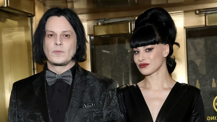 Jack White and Olivia Jean attend SNL50: The Anniversary Special.