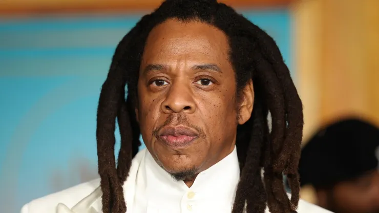 Jay-Z attends the Los Angeles Premiere of Sony Pictures' "The Book Of Clarence" at Academy Museum of Motion Pictures.