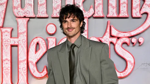 Jacob Elordi attends the UK Premiere of "Wuthering Heights" at Odeon Luxe Leicester Square on February 05, 2026 in London, England.