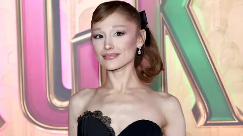 Ariana Grande attends the "Wicked: For Good!" New York Premiere at David Geffen Hall on November 17, 2025 in New York City.
