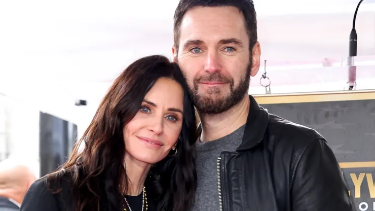 Courteney Cox and Johnny McDaid.