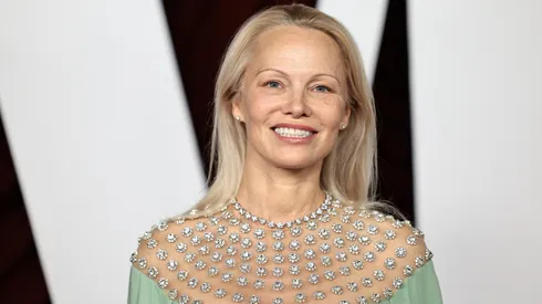 Pamela Anderson attends Glamour Women of the Year at Times Square EDITION Hotel on October 08, 2024 in New York City.