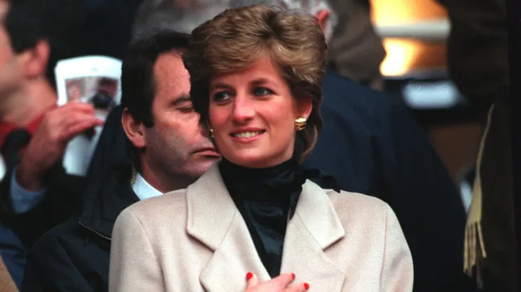 THE PRINCESS OF WALES WATCHES THE WELSH RUGBY UNION TEAM DURING THEIR FIRST FIVE NATIONS MATCH OF THE SEASON AGAINST FRANCE AT PARC DES PRINCES IN PARIS.