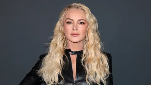 Lindsay Lohan attends the GucciCore Fashion Show on May 16, 2026 in New York City.