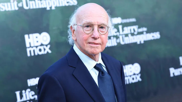 Larry David attends Los Angeles premiere of HBO Original series' "Life, Larry and The Pursuit of Unhappiness" at Hollywood Legion Theater on June 23, 2026 in Los Angeles, California.