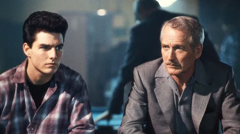 Tom Cruise and Paul Newman.