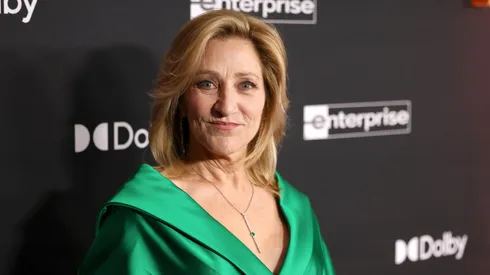 Edie Falco attends the world premiere of 20th Century Studios "Avatar: Fire and Ash" at The Dolby Theatre in Hollywood, California on December 01, 2025.