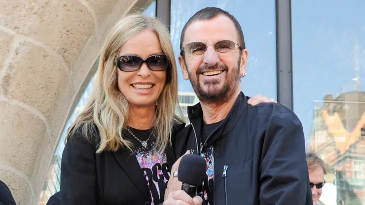 Ringo Starr and his wife Barbara Bach are celebrating his 71th birthday at the Hard Rock Cafe on July 7, 2011 in Hamburg, Germany.