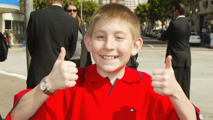 Actor Erik Per Sullivan attends the premiere of the film "Agent Cody Banks" at the Mann Village Theatre Westwood, on March 8, 2003, Westwood, California.