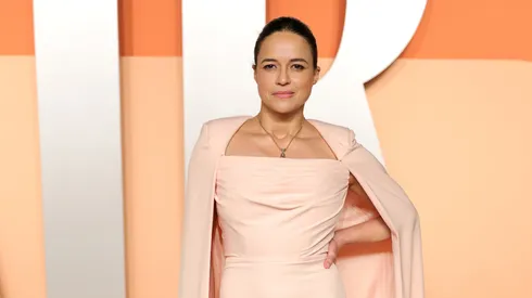Michelle Rodriguez attends the 2025 Vanity Fair Oscar Party Hosted By Radhika Jones at Wallis Annenberg Center for the Performing Arts on March 02, 2025 in Beverly Hills, California.